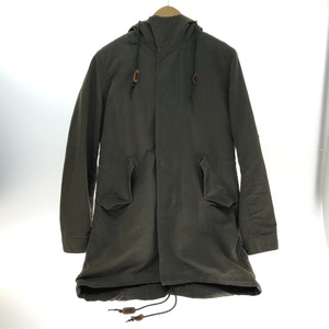 □□ FRED PERRY フレッドペリ モッズコート インナーボア Sサイズ F2277 カーキ 傷や汚れあり