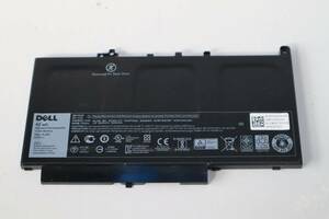 E8909 L【動作品】DELL 純正バッテリー 7CJRC 42Wh 11.4v (Latitude E7270 E7470用)