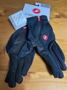 CASTELLI MORTIROLO GLOVE カステリ モルティローロ 防風 7℃対応 秋冬 長指グローブ Mサイズ　新品未使用