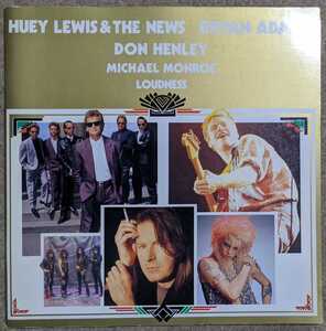 Huey Lewis & The News,Bryan Adams,Don Henley,Michael Monroe,Loudness◆来日公演プログラム1989-1990