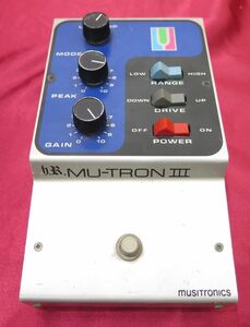 ◆エフェクター◆MUSITRONICS MU-TRON Ⅲ 保管品