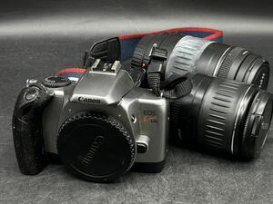 P072318 Canon EOS Kiss Lite フィルムカメラ 一眼レフ 2点 動作未確認　まとめて3点