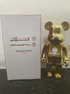 BE@RBRICK 400％ メディコムトイ MEDICOM TOY mastermind JAPAN GOLD ベアブリック TN 1