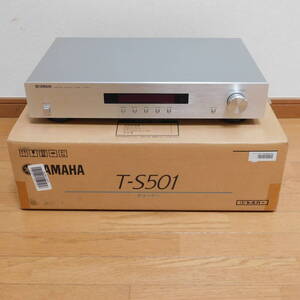 YAMAHA ヤマハ チューナー T-S501 ワイドFM・AM　美品　おまけ有　送料込