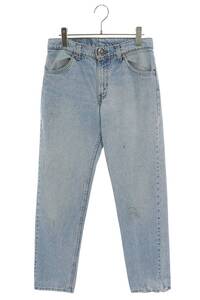 クロムハーツ デニムパンツ U VNTG JEAN BLU/ORNG TAB サイズ:29インチ クロスパッチ付きウォッシュド506デニムパンツ 中古 SS13