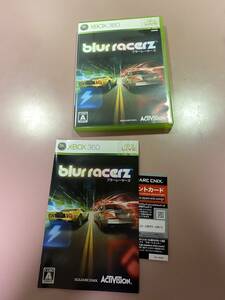 送料無料 Xbox360★ブラーレーサーズ★used☆Blur Racerz☆import Japan