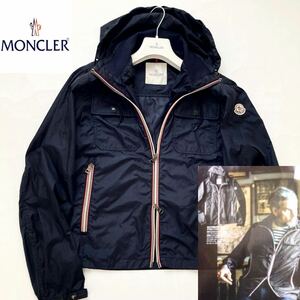 ★モンクレール★MONCLER 2/M.L.XLサイズ ユニセックス☆LEON掲載☆LYON 2wayフーデッドナイロンパーカー アウタージャケット モルドバ製