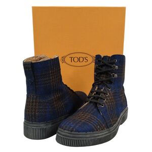 TOD’S トッズ XXM39A0AI51NAKS818 シューズ ローファー ネイビー サイズ10=29cm 正規品 / 35860