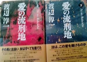 渡辺淳一単行本「愛の流刑地上下巻」！新刊未読！