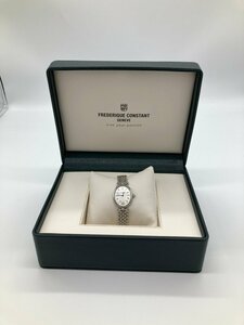 キングラム[41]FREDERIQUE CONSTANT フレデリックコンスタント アールデコ FC-200X2V クォーツ オーバル シルバー 腕時計 レディース 中古