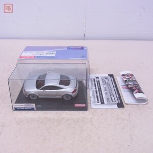 未開封 京商 ミニッツ オートスケールコレクション アウディ TT クーペ 3.2 クワトロ S-line シルバー No.MZX406S KYOSHO MINI-Z【10