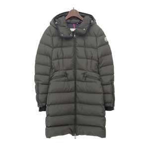 モンクレール BETULONG べチュロング ダウンコート 49365 05 C0063 レディース カーキ MONCLER 中古 【アパレル・小物】