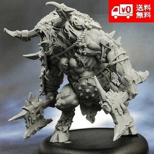 【新品】55mm Berserk Minotaur ベルセルク ミノタウロス 未塗装 レジン製 組み立て キット フィギュア ガレージキット H014