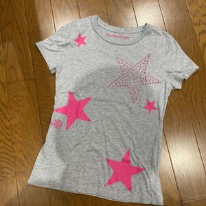 ローズブリット　半袖　Tシャツ グレー　星　スター