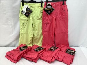 GORE-TEX/adabat レインパンツ/ゴルフウェア/サイズ36/38/40 6点 保管に伴う汚れあ有 未使用品 ACB