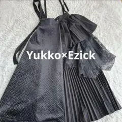 Yukko×Ezick Asymmetry tieredベロアキルトスカート