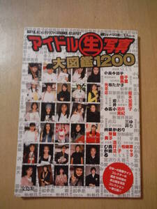 ★C アイドル生写真 大図鑑1200 1998年7月 中山美穂 飯島直子 森高千里 南野陽子 小川範子 かとうれいこ 松嶋菜々子 擦れ・傷み有