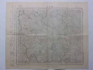 ☆☆A-9717★ 大正5年 「守門山」 新潟県 ★古地図☆☆