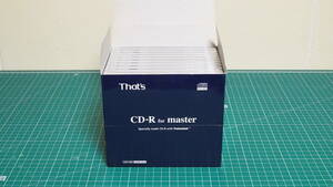 ★激レア未使用！太陽誘電 That’s（ザッツ） CDR-74MY10P CD-R for master 10枚組！!