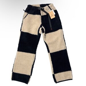 24AW【タグ付・新品・定価20,900円】GRAMICCI CHECKERED SHERPA PANT チェッカード シェルパパンツ S G4FU-P136 グラミチ