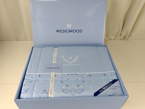 未使用保管品 WEDGWOOD ウェッジウッド シルク混肌掛けふとん 150x200cm 西川産業