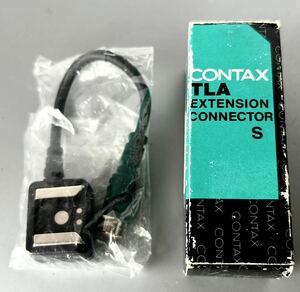 ［CONTAX TLA EXTENTION CONNECTOR S］コンタックス純正　エクステンションコネクター S【殆ど未使用品】＊送料無料＊