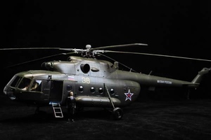 1/48 ロシア空軍 Mi-8/Mi-17 ヘリコプター 組立塗装済完成品