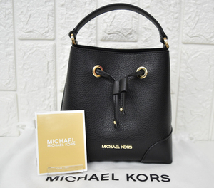 美品 【1円スタート】 MICHAEL KORS マイケルコース 2WAY ショルダーバッグ ハンドバック バック レディース ブラック系