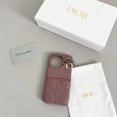 Dior ディオール カナージュ iPhone14proケース ピンク