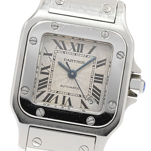 カルティエ CARTIER W20054D6 サントスガルベ SM デイト 自動巻き レディース _841323