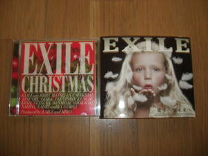 ＥＸＩＬＥ ( CD のみ ) アルバム２点　【 EXILE CHRISTMAS(7曲）＆　愛すべき未来へ(15曲) 】＊注)DVD２枚は付いていません!ＣＤのみ!＊