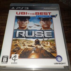 【送料4点まで230円】68【PS3】R.U.S.E.　RUSE ルーズ【動作確認済】