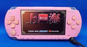 動作確認済 PSP 1000 ピンク 本体 2006年 SONY プレイステーション・ポータブル レトロ PlayStation Portable 現状品