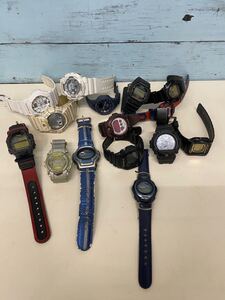 CASIO カシオ G-SHOCK/ Baby-G 腕時計 計15本まとめ　中古現状品　動作未確認　(60s)