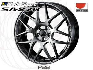 Weds Sport SA-27R PSB F 18インチ×8J +42 5H-114.3 φ73 ホイール ウェッズスポーツ 0074219 プラチナムシルバーブラック 4582657005936