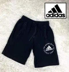 【背面メッシュ】adidasアディダス　ショートパンツ　レディース　S ブラック