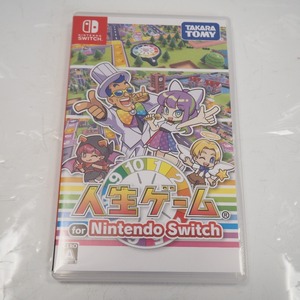 Th9641121 タカラトミー 人生ゲーム for Nintendo Switch ニンテンドースイッチ用ゲームソフト TAKARATOMY 美品・中古