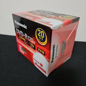 Panasonic DVD-R 120分 20枚入 LM-RC120N20G 新品・未開封