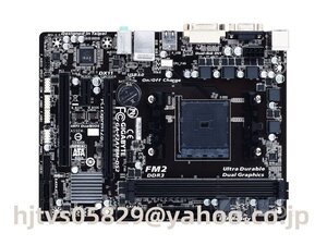 GIGABYTE F2A78M-DS2 ザーボードAMD A78 Socket FM2/FM2+ Micro ATX メモリ最大64G対応 保証あり　