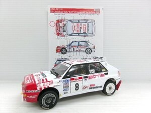 ハセガワ ? 1/24 ランチア スーパー デルタ A.R.T. #8 ツールドコルス 1992 プラモデル 完成品 スタジオ27 デカール (4122-807)