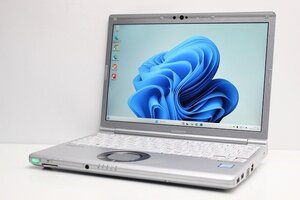 1円スタート ノートパソコン Windows11 WPS office搭載 Panasonic レッツノート CF-SV8 第8世代 Core i5 SSD256GB メモリ8GB カメラ