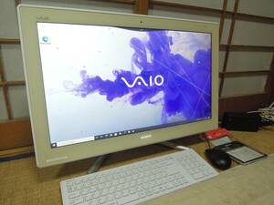 新品SSD搭載！ SONY VAIO L VPCL236FJ(Win10/Core i5 2430M_2.4GHz/4GB/SSD240GB/BD/office2013) 中古