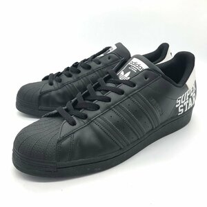 [126-1809] adidas｜アディダス オリジナルス SUPER STAR スーパースター スニーカー FV2814 ブラック 30cm