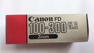 Canon FD 100 -300mm F5.6 レンズ