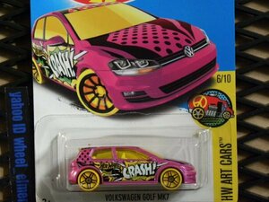 即決☆☆VOLKSWAGEN GOLF MK7 HW ART CARS ホットウィール Hot Wheels