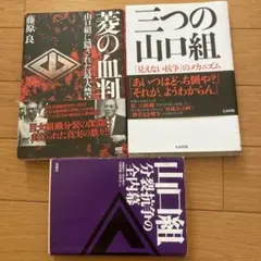 三つの山口組、菱の血判、山口組分裂抗争の全内幕