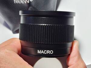 NNEEWER 58mm レンズ対応 0.35X PRO　DIGITAL　HD DSLR MC AF マクロレンズ MACRO　未使用　箱無し　美品