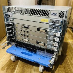 ★東京都調布市引取限定★〇136【通電未確認】EMC Connectrix B Series ED-DCX-4S-B スイッチ Brocade ED-DCX 105-000-138/168/185/187