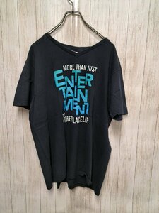 【YAZBEK】ENTER TAINMENT VネックTシャツ　XLサイズ