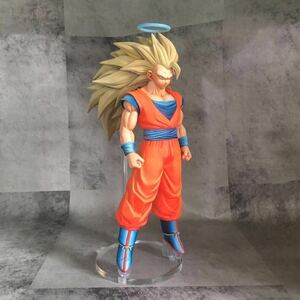 ドラゴンボール フィギュア 孫悟空 リペイント　スーパーサイヤ人3 BLOOD OF SAIYANS 超サイヤ人3 天国行き☆